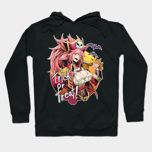 Baiken Guilty Gear Strive Hoodie by 1001 Artwork